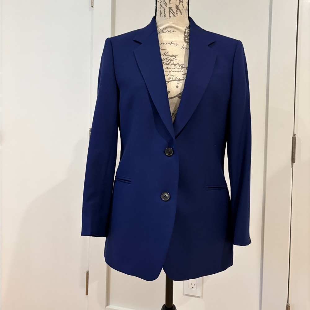 Paul Smith women’s blue purple jacket size 44 fits like a size 10